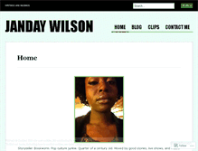 Tablet Screenshot of jandaywilson.com